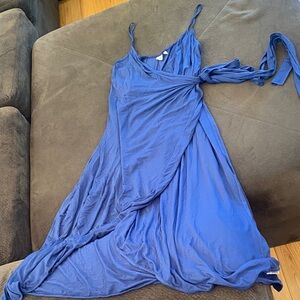 GAP Asymmetrical Blue Dress